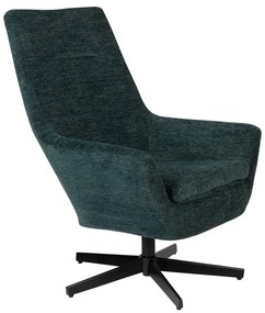 Sötétzöld fotel Bruno – White Label