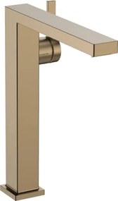 Hansgrohe Tecturis E magas mosdó csaptelep leeresztőszelep nélkül csiszolt bronz 73072140