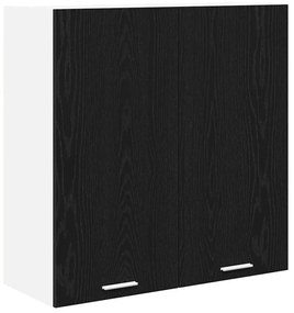 Függő szekrény Riga Fekete tölgy 80 x 31 x 80 cm Faanyag