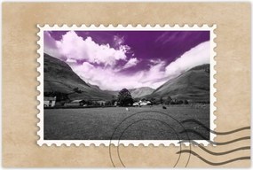 Poszterek 90x60 Lila égbolt