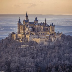 Poszter 30x30cm Hohenzollern kastély 2, Assaf Frank