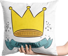 Nagypapa Napi Ajándék Velvet Velúr Párnahuzat 40x40cm Nagypapa