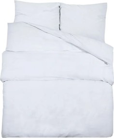vidaXL fehér mikroszálas ágyneműhuzat-garnitúra 220 x 240 cm