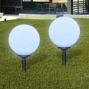 4 db kültéri gyalogjáró LED-lámpa cölöppel 30 cm