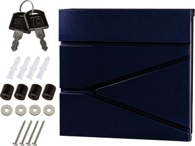 STILISTA Fali postaláda 37 x 36 x 10,5 cm acél