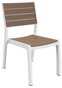Fehér-barna műanyag kerti szék Harmony – Keter