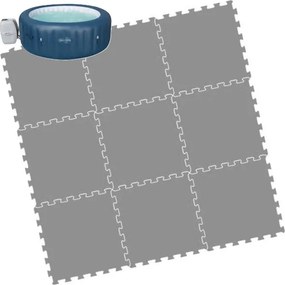 Spa Puzzle Basen Habszivacs Szőnyeg Bestway Lay-z-spa Milan 196x71CM
