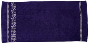 Bambusz törölköző BAMBOO 50x90 cm lila, 70% bambuszszál | 30% pamut