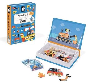 Janod - MAGNETIBOOK interaktív mágneses járműkészlet