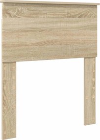 vidaXL Fejtámla Sonoma tölgy 75 cm Faanyag