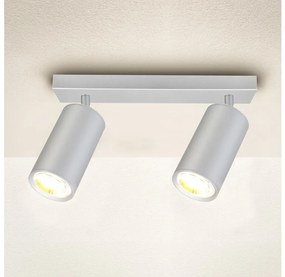 Brilagi - Fürdőszobai spotlámpa SELE 2xGU10/30W/230V IP44 ezüst