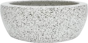 vidaXL szürke kerámia kerek asztali mosdó Φ41 x 14 cm