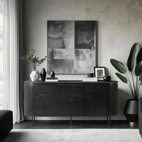 Komoda BECK 160 czarny