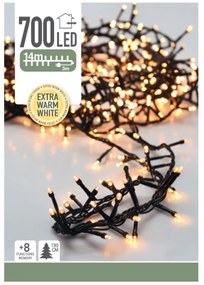 Twinkle karácsonyi fényfüzér, meleg fehér, 700 LED-es