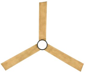 Lucci air 21610449-LED Dimmelhető ventilátor CLIMATE 1xGX53/12W/230Vbarna/króm