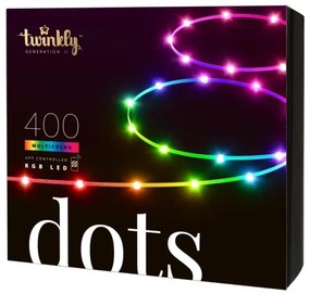 Twinkly TWD400STP-TEU - 20m RGB LED kültéri dimmelhető szalag, 400 LED, IP44, Wi