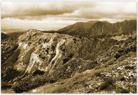 Poszterek 185x125 Tátra Lengyel hegyek Kilátás