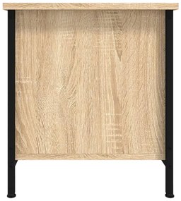sonoma tölgyszínű szerelt fa TV-szekrény 100x40x45 cm
