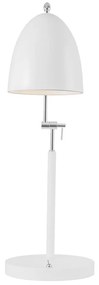 NORDLUX Alexander asztali lámpa, fehér, E27, max. 15W, 16cm átmérő, 48635001