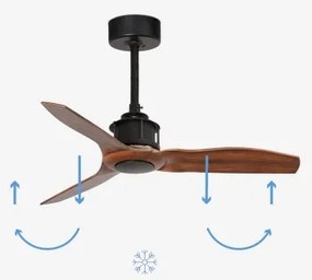 FARO 33425 - JUST FAN mennyezeti ventilátor 81 cm átmérő + DO