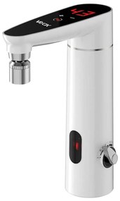 Vayox Érintős vízmelegítő LED kijelzővel, 3000W/230V, IPX4, fehér VA0320