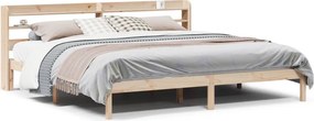 vidaXL tömör fenyőfa ágy matrac nélkül 180 x 200 cm