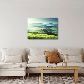 Kép - Toszkána, Olaszország (üvegen) (70x50 cm)