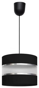 Csillár zsinóron HELEN 1xE27/15W/230V fekete