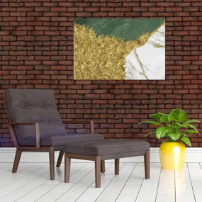 Kép - Zöld márvány N⁰2 (90x60 cm)