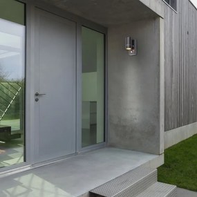 Rabalux 8834 - Kültéri fali lámpa érzékelős MEDINA 1xGU10/10W/230V IP44