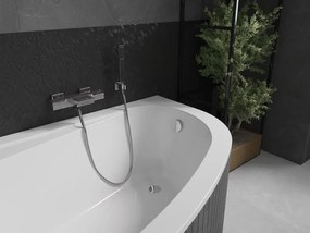 Mexen Westa sarok kád bal 160 x 100 cm, fehér - 560116010001