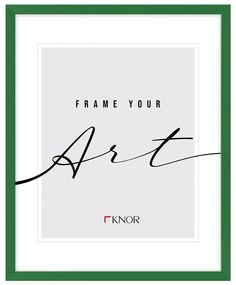 Zöld fali képkeret 26x32 cm – knor