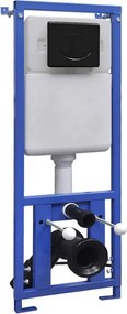 vidaXL rejtett felső vécétartály 11 L 41 x 14 x (110-125) cm