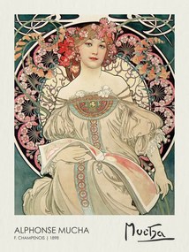 Reprodukció F. Champenois (1898), Alfons Mucha