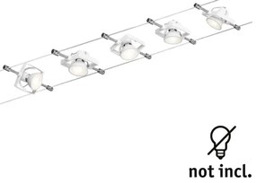 Paulmann 94149 - 5x GU5,3/10W spotlámpa TECH 230V kábelrendszerhez