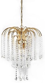 ONLI - Csillár a láncon PIOGGIA 3xE14/6W/230V arany