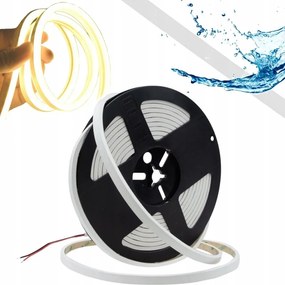 Led szalag Kültéri 24V Neon Cob 480LED/m Semleges 7W/m 310lm/m IP67 5M