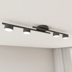 Mennyezeti lámpa FRAGMENT 4xGX53/12W/230V fekete