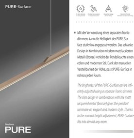 Paul Neuhaus modern függeszték pure surface barna pln2301-97