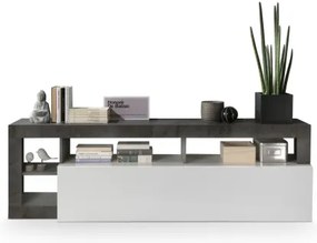 TV-állvány LENOR fehér/antracit