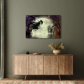 Kép - Telihold a felszín felett (90x60 cm)