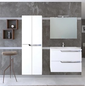 Piramida PERLA 75 G fürdőszobai tükör LED világítással - érintőkapcsolóval - 75 x 60 x 4 cm