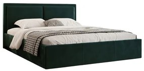 Kárpitozott ágy Soave II 160x200 cm. Zöld