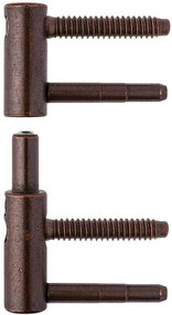 Otlav pánt 3D 16mm FIÚ+LÁNY bronz (csaphossz 45mm)