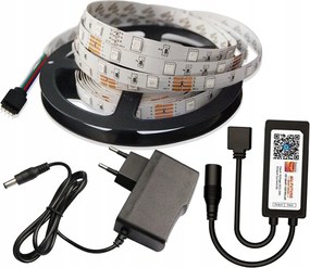 Rgb Led szalag szett 2,5m WiFi Smart Tuya