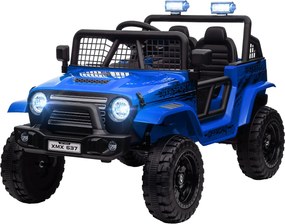 AIYAPLAY Gyerek Elektromos Autó, 12V 3-5 km/h Elektromos Járgány 2.4G Távirányítóval, Felfüggesztéssel, Zenével, Fényszóróval, Kéklámpával, MP3, Elekt