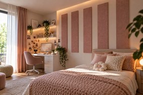 Bilnora extra sűrű akusztikai filc falpanel 120x30x1,2cm vastag - 04 bézs