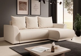 Univerzális ülőgarnitúra, bézs, LIMON ROH