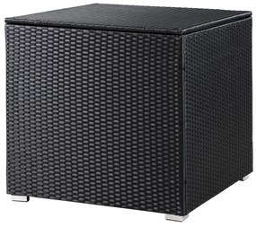 Casaria® Tárolódoboz 75x75x70 cm - fekete