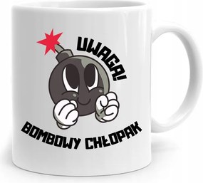 Bögre Ajándék Fiúnapra Bomba Fiú nyomott mintával